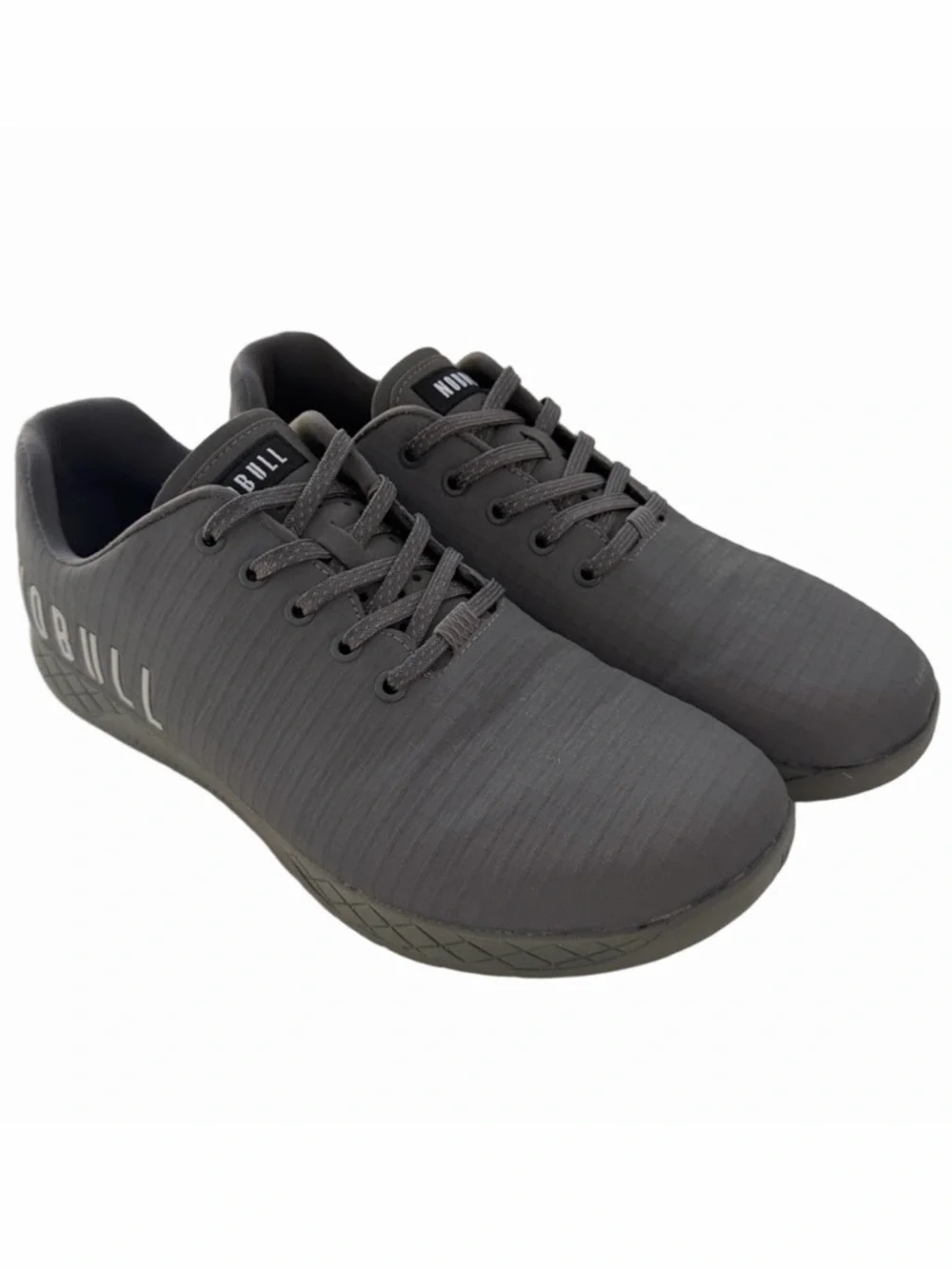 Nobull Outwork Reflective Trainer Gray Size 12 Unisex EUC Monochromatic